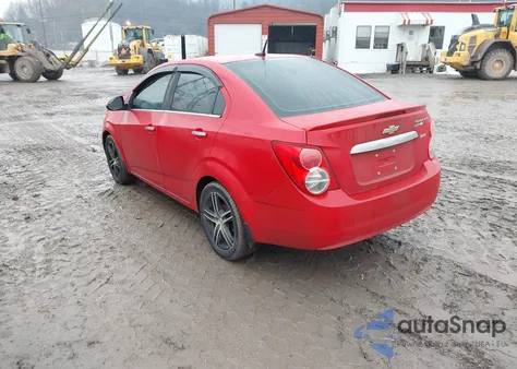 2013 Chevrolet Sonic Ltz Manual from USA, damaged, VIN 1G1JF5SB9D4181511